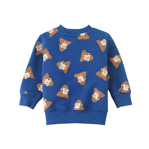 Свитшот Gingersnaps "Baby Cary Kong", синий